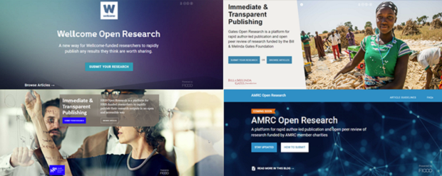 Current funder-based publishing platforms